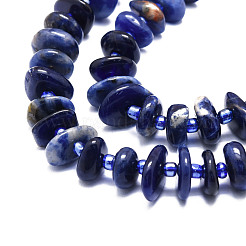 Natural Sodalite Beads Strands&nbsp;G-E569-J22
