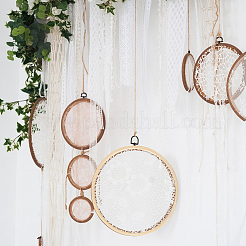 Bamboo Linking Rings&nbsp;FIND-WH0110-744