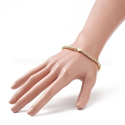 5Pcs 5 Style Star & Cross & Moon & Heart & Butterfly Brass & Synthetic Hematite Beaded Stretch Bracelets Set for Women&nbsp;BJEW-JB09090
