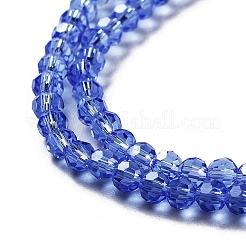 Electroplate Transparent Glass Beads Strands&nbsp;LS-EGLA-A035-T3mm-A14