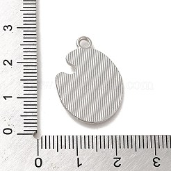 Graduation Season Alloy Enamel Pendants&nbsp;X-ENAM-R147-08G-G