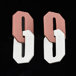 Handmade Polymer Clay Linking Rings&nbsp;LS-CLAY-N010-033-01