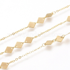 Brass Cable Chains&nbsp;CHC-G011-12G