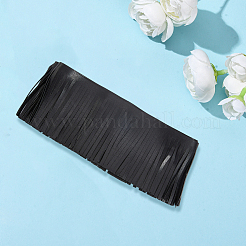 2M PU Leather Suede Fringe Trim&nbsp;AJEW-CY0001-58B-01