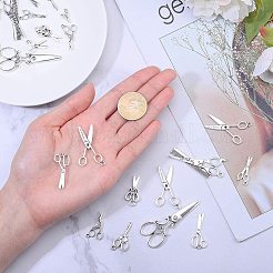 Tibetan Style Alloy Pendants&nbsp;TIBEP-PH0004-87-WH