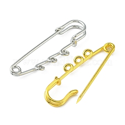 16Pcs 8 Style Stainless Steel Safety Pins Brooch Findings&nbsp;STAS-YW0001-37