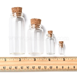 24Pcs 4 Styles Glass Jar Glass Bottles&nbsp;AJEW-FS0001-21
