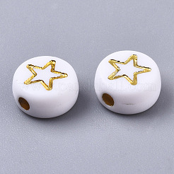 Opaque Acrylic Beads&nbsp;X-PACR-N006-005