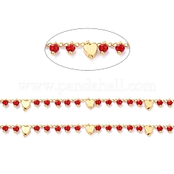 Handmade Glass Beaded Chains&nbsp;CHC-I038-14G-02