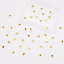 40Pcs 2 Style Rack Plating Brass Beads&nbsp;KK-CA0003-28