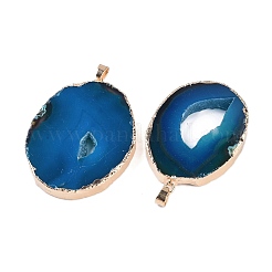 Natural Agate Big Pendants&nbsp;KK-F868-29G-02