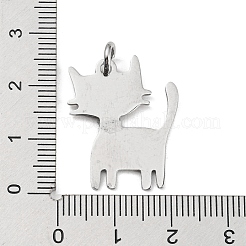 Non-Tarnish 304 Stainless Steel Pendants&nbsp;STAS-E205-08P
