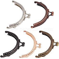 5Pcs 5 Colors Iron Purse Handle Frame&nbsp;PURS-CN0001-07