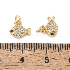 SHEGRACE Brass Micro Pave Cubic Zirconia Pendants&nbsp;XGRQ3D763-488G