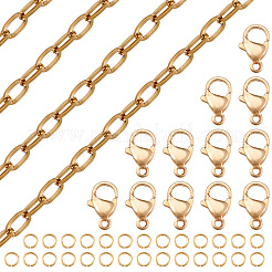 DIY 304 Stainless Steel Necklaces/Bracelets Making Kits&nbsp;DIY-TA0010-98