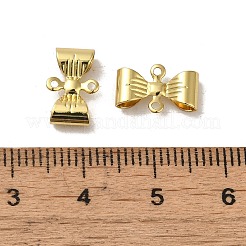 Rack Plating Brass Connector Charms&nbsp;KK-H473-11G