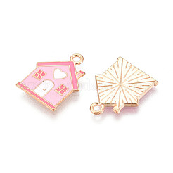 Alloy Enamel Pendants&nbsp;X-ENAM-T022-27