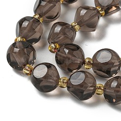 Natural Ice Obsidian Beads Strands&nbsp;G-K387-A09-02