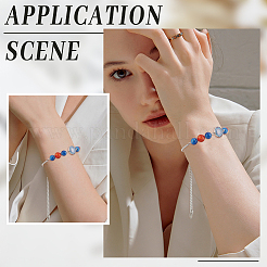 10Pcs 304 Stainless Steel Slider Bracelet/Bolo Bracelets Making&nbsp;STAS-BBC0004-66