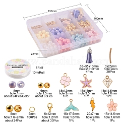 DIY Tassel Charm Beaded Bracelet Making Kit&nbsp;DIY-YW0005-29
