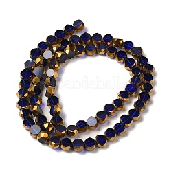 Electroplate Glass Beads Strands&nbsp;EGLA-P061-01B-01