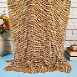 Aluminum Rhinestone Mesh Beaded Trim&nbsp;DIY-WH0750-412B