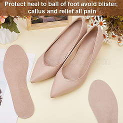 Leather Self-Adhesive Shoe Pads&nbsp;AJEW-WH0673-43
