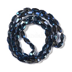 Electroplate Glass Beads Strands&nbsp;GLAA-Q101-03B-FR02