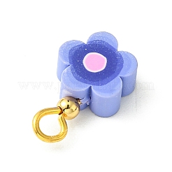 Handmade Polymer Clay Pendants&nbsp;PALLOY-JF02386-01