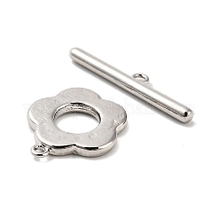 Brass Toggle Clasps&nbsp;KK-L229-010P