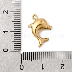 Ocean Theme 304 Stainless Steel Pendants&nbsp;STAS-G389-01G-07