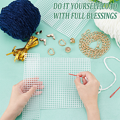 DIY Mesh Tote Making Kits&nbsp;DIY-WH0304-255