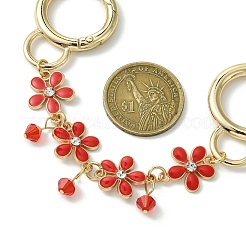 Zinc Alloy Spring Gate Rings Bag Extension Chains&nbsp;X1-AJEW-BA00142-01