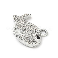 Alloy Rhinestone Pendants&nbsp;PALLOY-P313-12A-P