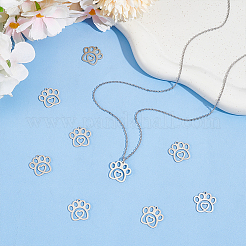 14Pcs 201 Stainless Steel Pendants&nbsp;STAS-UN0059-91