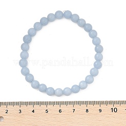 Natural Angelite Stretch Bracelets&nbsp;BJEW-JB03738-05