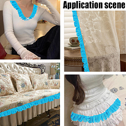 10M Pleated Polyester Ribbon&nbsp;OCOR-CY0002-27B