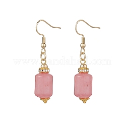 3 Pairs 3 Styles Natural Rhodochrosite Dangle Earrings&nbsp;EJEW-JE06631