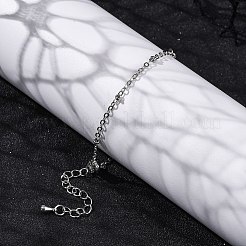 Brass Cable Chain Bracelets for Women&nbsp;BJEW-G735-20P