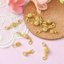 1Pc Alloy Crystal Rhinestone Magnetic Clasps&nbsp;LS-ALRI-YW0001-11G