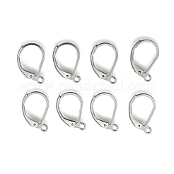 Tarnish Resistant Stainless Steel Color Tone 304 Stainless Steel Leverback Earring Findings&nbsp;X-STAS-E007-3