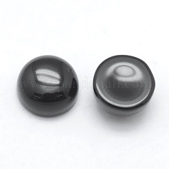 Natural Obsidian Cabochons&nbsp;X-G-E492-H-16