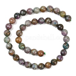Natural Red Corundum Beads Strands&nbsp;G-K405-A01-10mm