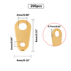 304 Stainless Steel Chain Tabs&nbsp;STAS-UN0007-36G