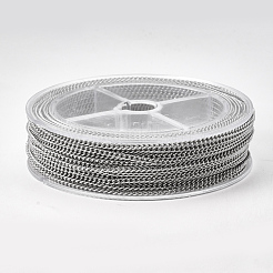 Tarnish Resistant 304 Stainless Steel Curb Chains&nbsp;CHS-S005-02