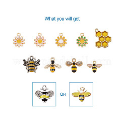 Alloy Enamel Pendants&nbsp;ENAM-TA0001-09