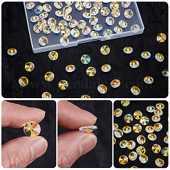 100Pcs Glass Charms&nbsp;GLAA-SP0001-70