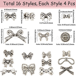 Tibetan Style Alloy Beads&nbsp;TIBEB-SC0001-40A