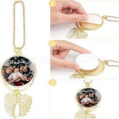 4 Sets 2 Colors Alloy Pendant Decoration Cabochon Settings&nbsp;FIND-CA0004-32