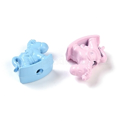 Column Rack Plating Spray Painted Alloy Beads for Jewelry Making&nbsp;PALLOY-O004-04